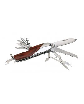 11 piece wooden pocket knife "F…