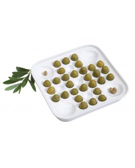 Olive bowl "Solitaire": with 33… Olive bowl "Solitaire": with 33…