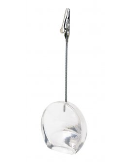 Transparent memo holder "Topas"… Transparent memo holder "Topas"…