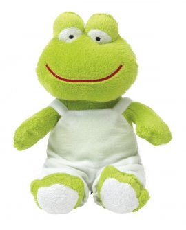 Plush frog "Fred": with soft fu…