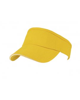 Sandwich sun visor with velcro …