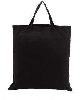 Cotton bag "Pure" with 2 short … Cotton bag "Pure" with 2 short …