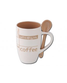 mug with spoon