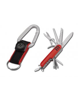 pocket knife and compass set