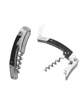 opener with a corkscrew and knife opener with a corkscrew and knife